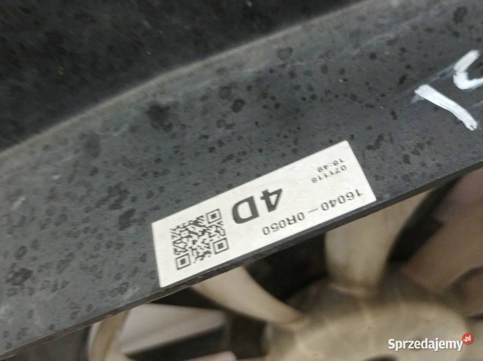 WENTYLATOR CHŁODNICY 20 D E15 160400R050 Toyota osobowe Wentylatory chłodnicy