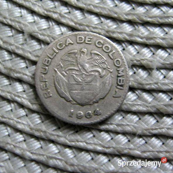 Kolumbia 10 Centavo 1964r