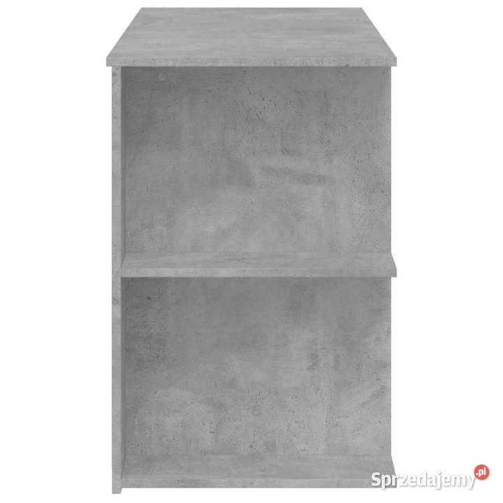 Biurko szarość betonu 140x50x75 materiał Pozostałe mazowieckie Warszawa