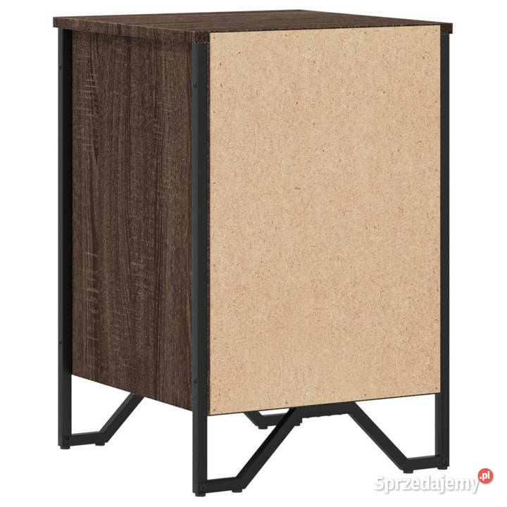 Szafka nocna brązowy dąb 40x41x60 materiał