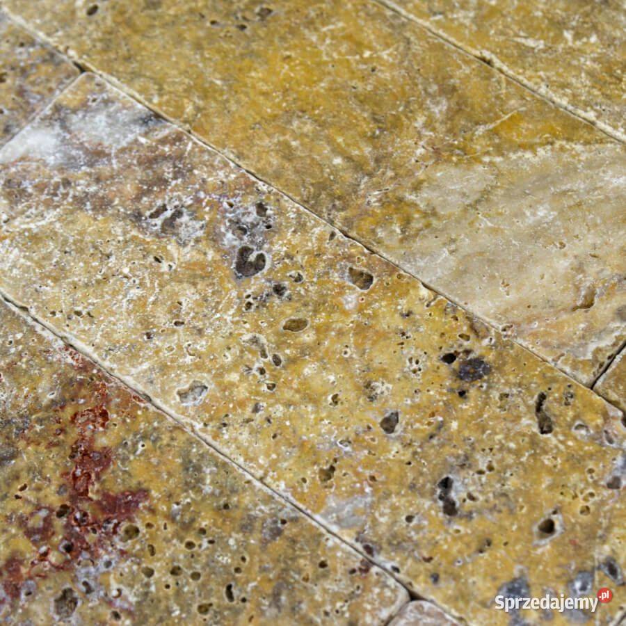 Płytki Trawertyn Scabos bębnowany 305x10x1 pomorskie Gdynia