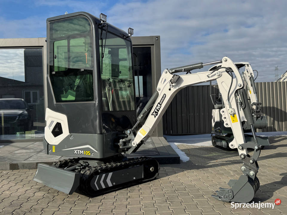 Mini Koparka XTM X10S PRO 2025 KABINA Chłodnica Rok produkcji 2026