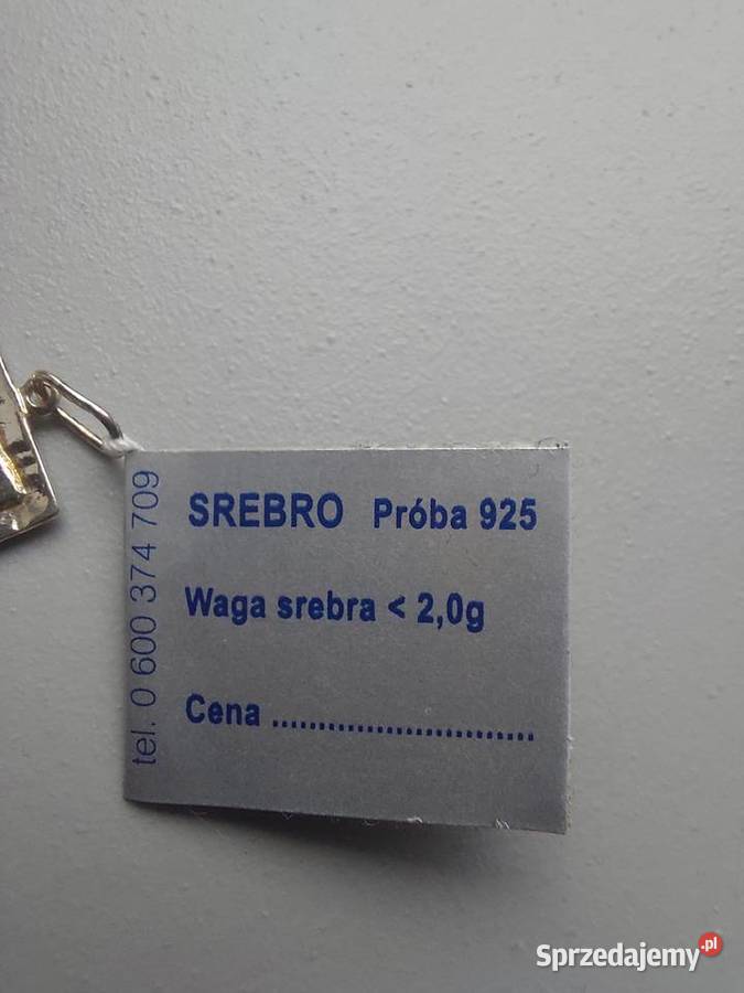 medalik Matka Boska Częstochowska srebro 925 Poznań