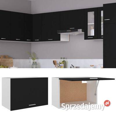 vidaXL Szafka wisząca czarna 60x31x40 płyta Pozostałe Warszawa sprzedam