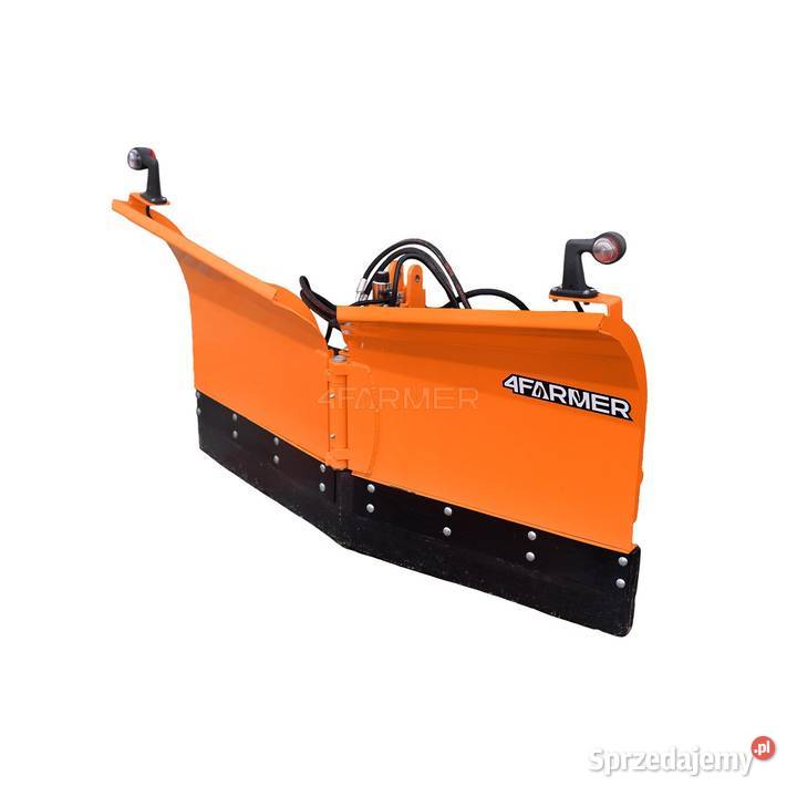 Pług do śniegu strzałkowy Vario 240 hydrauliczny nieuszkodzony Tajęcina