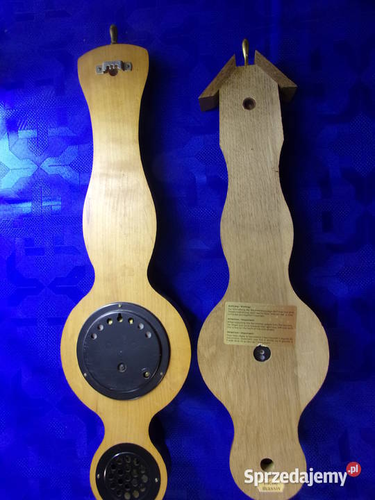 2 Stary Niemiecki Barometr z lat 7080 tych Antyki Warszawa