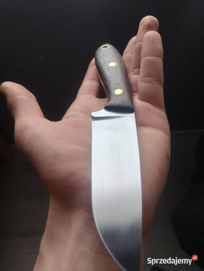 Ręcznie robiony nóż bushcraftowyużytkowy Akcesoria, narzędzia i noże pomorskie