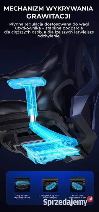 Fotel ergonomiczny gamingowy Angel Furia PRO z Jarosław