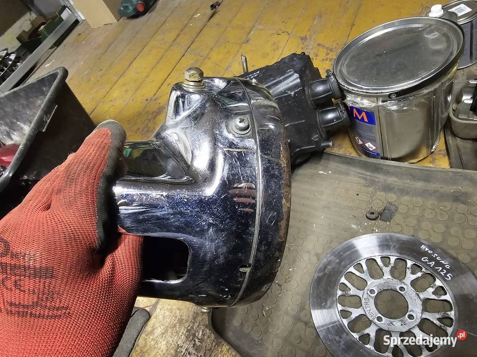 Hyosung ga 125 lampa przód przednia reflektor Pozostałe dolnośląskie