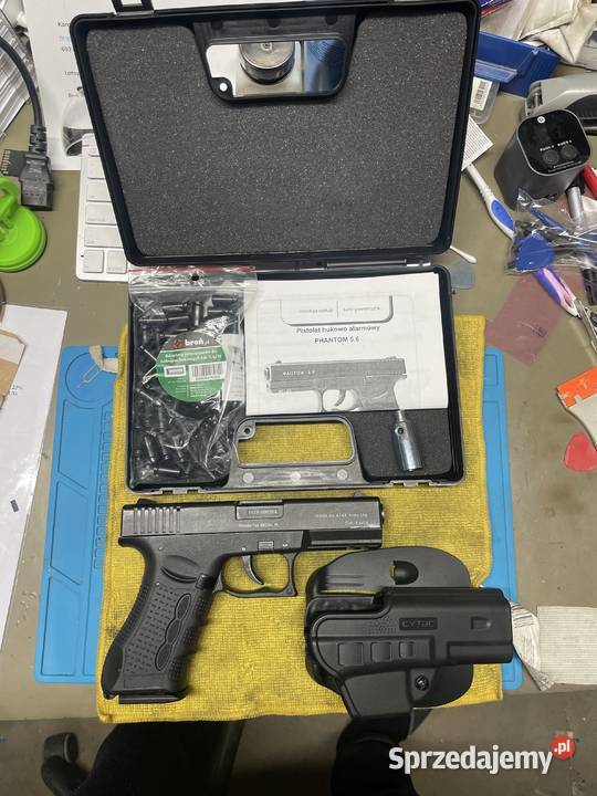 Pistolet hukowy phantom 56 zestaw