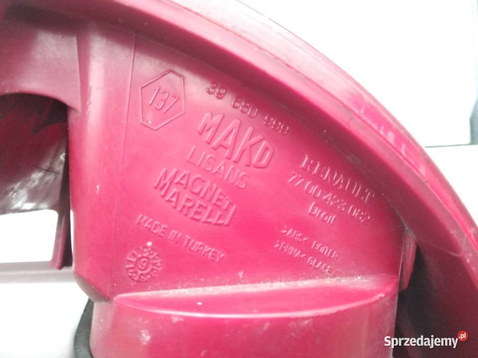 Renault Megane I 1 kombi lampa tył tylna prawa Sieradz