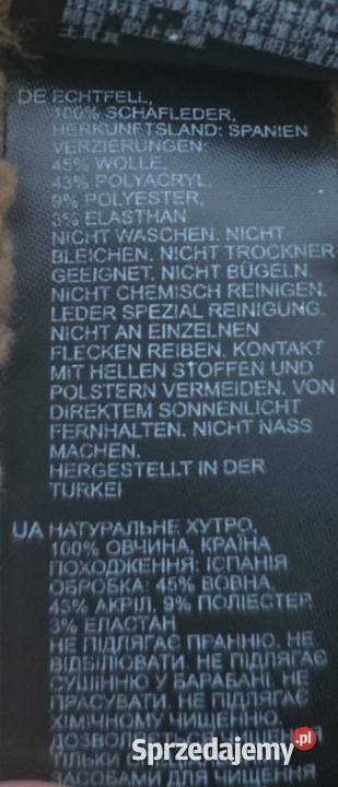 Skórzana kurtka firmy Reiss Skóra naturalna