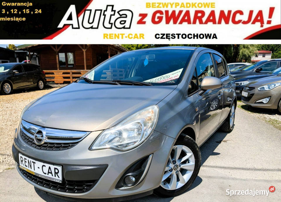 Opel Corsa 14i101OPŁACONY Bezwypadkowy przyciemniane szyby Częstochowa
