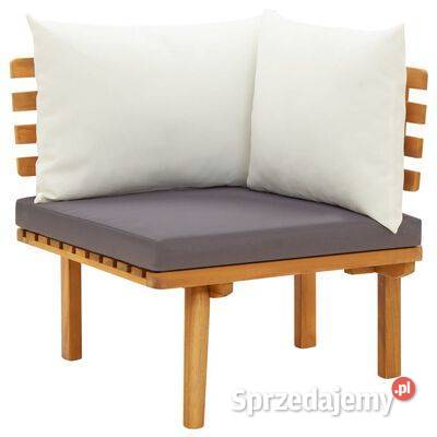vidaXL Ogrodowe siedzisko narożne z poduszkami Dom i Ogród Warszawa