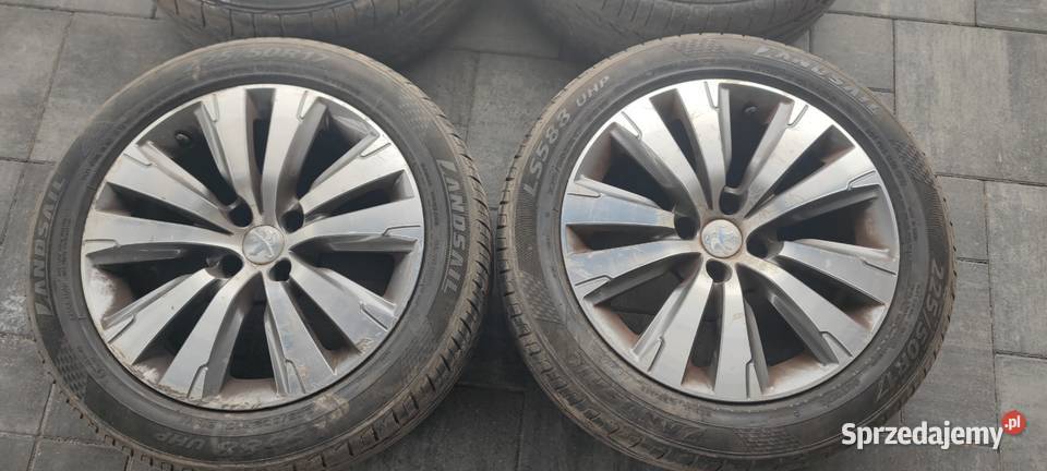 Alufelgi z oponami 4x108 17 Peugeot Citroen podkarpackie Rzeszów