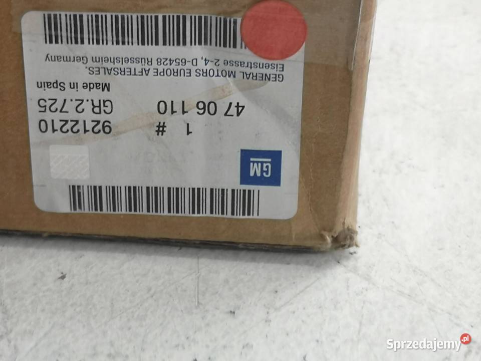 LAMPA LEWY PRZÓD OPEL AGILA A 20032007 9212210