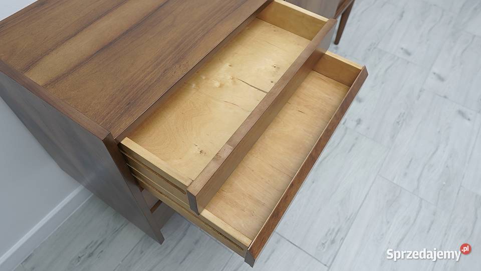 Komoda bytomska sideboard PRL renowacji