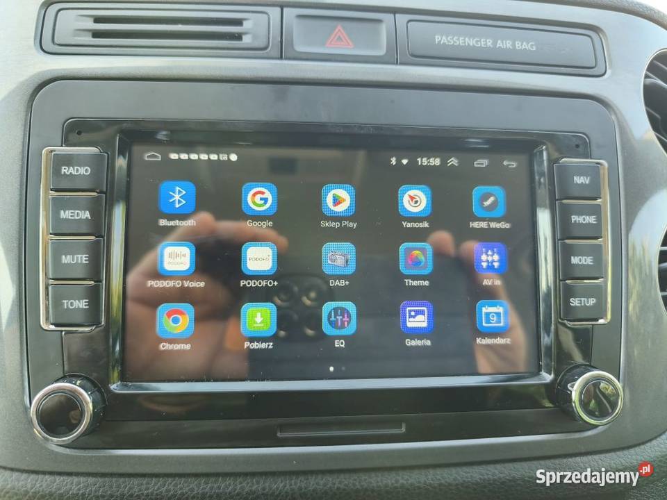 VW Tiguan 20 TDI 110 navi klima carplay pdc stan kurtyny powietrzne śląskie Częstochowa sprzedam