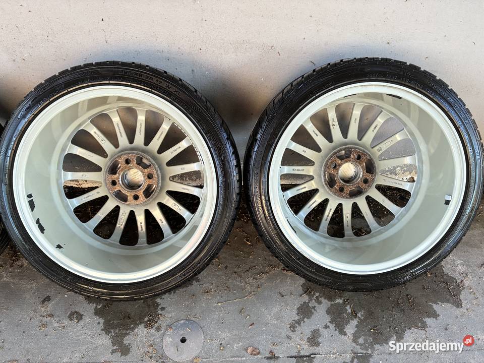 Felgi aluminiowe oryginalne Renault 17 z oponami sprzedam