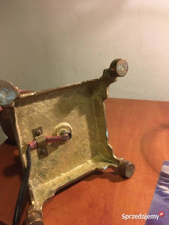 lampa stołowa PRL Antyki, Sztuka, Kolekcje Pruszcz Gdański
