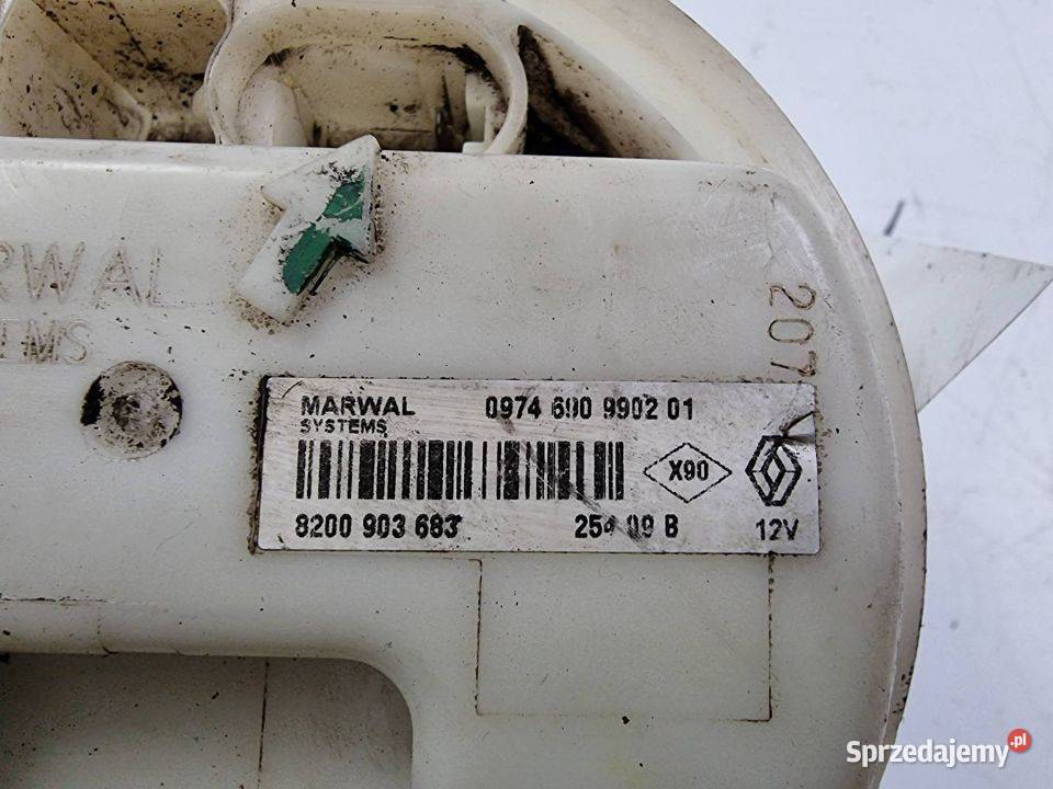 POMPKA PALIWOWA DACIA DUSTER 8200903683 osobowe Lipno