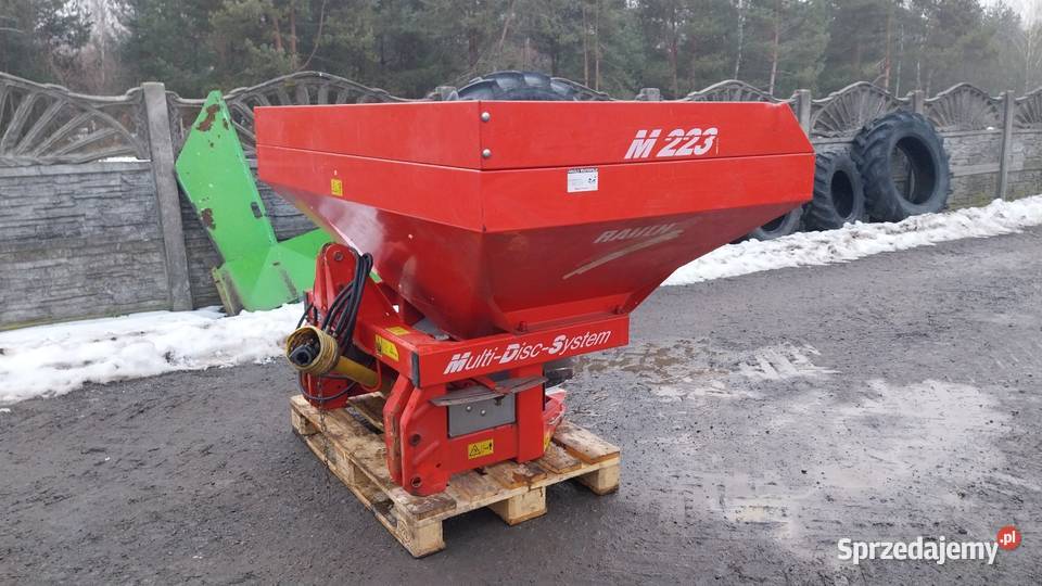 Rozsiewacz do nawozu RAUCH MDS 921 HYDRAULICZNY Rozsiewacze nawozów Przymiłowice