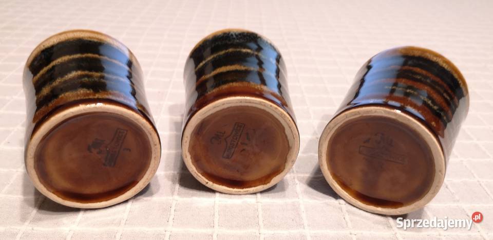 Kubki do grzanego wina Mirostowice PRL sprzedam