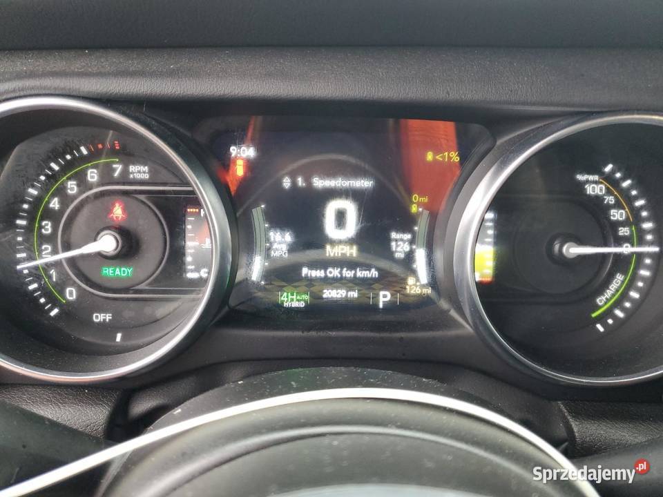 2022 JEEP WRANGLER UNLIMITED SAHARA 4XE Częstochowa