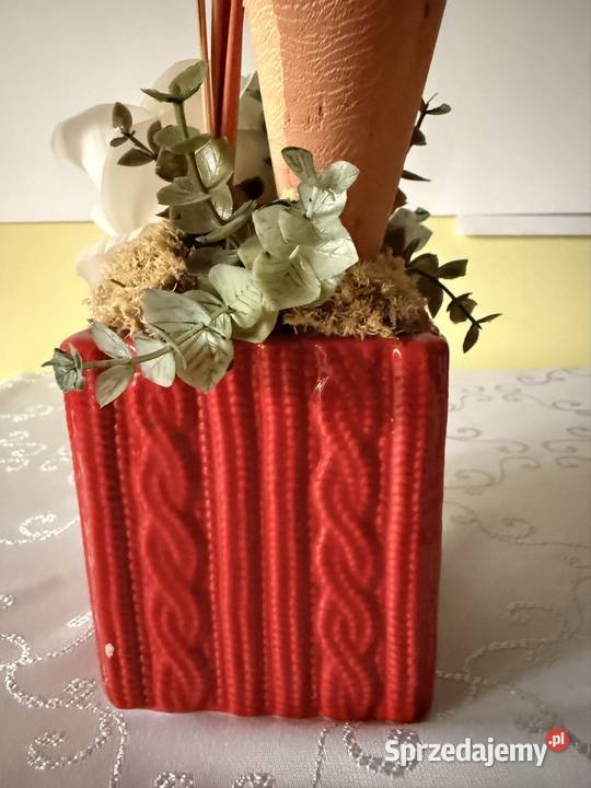 Kompozycja Kwiatowa w Ceramicznej Donicy Rojek Czerwionka-Leszczyny