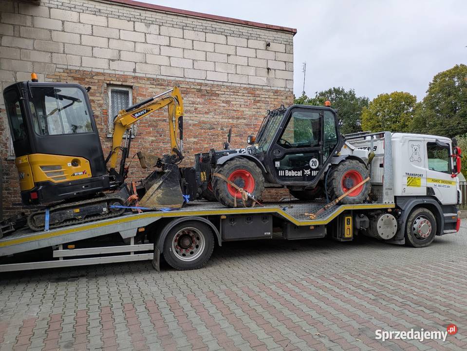 Pomoc drogowa transport laweta do 10 ton Sieradz
