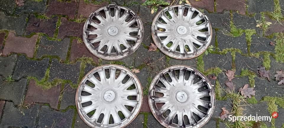 Kołpaki oryginalne Citroen 14 komplet śląskie Tychy