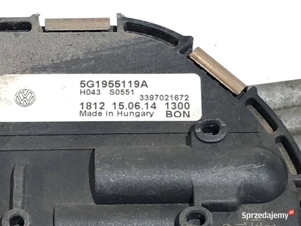 MECHANIZM WYCIERACZEK PRZÓD VW GOLF VII Mechanizmy wycieraczek