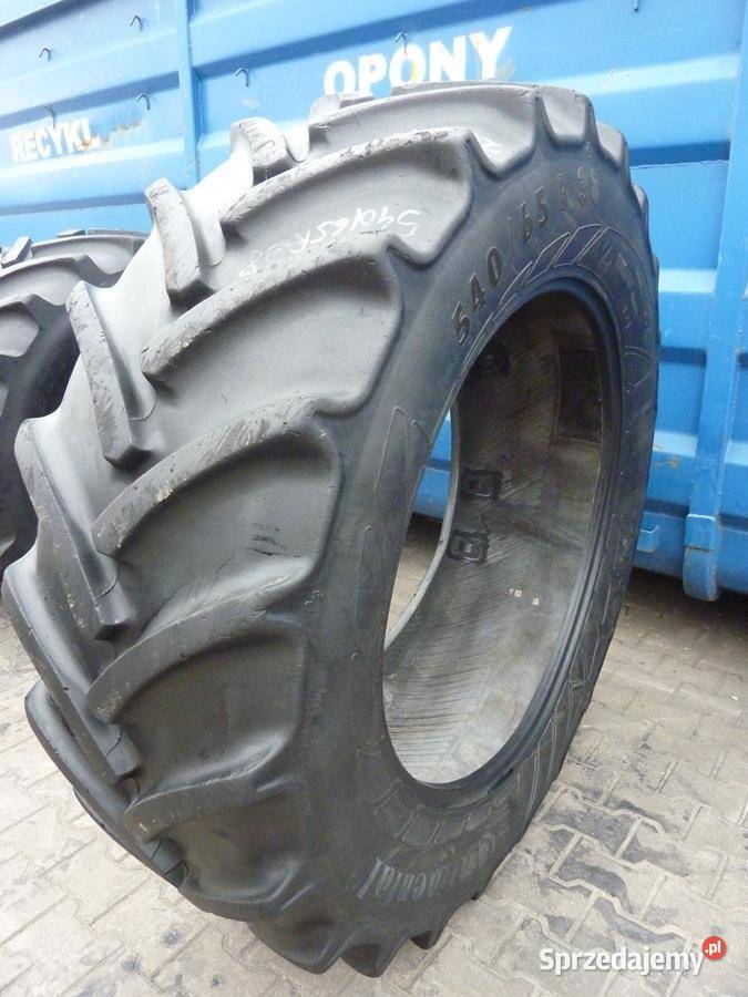 2x Opona używana rolnicza 54065R38 CONTINENTAL podlaskie Zaścianki
