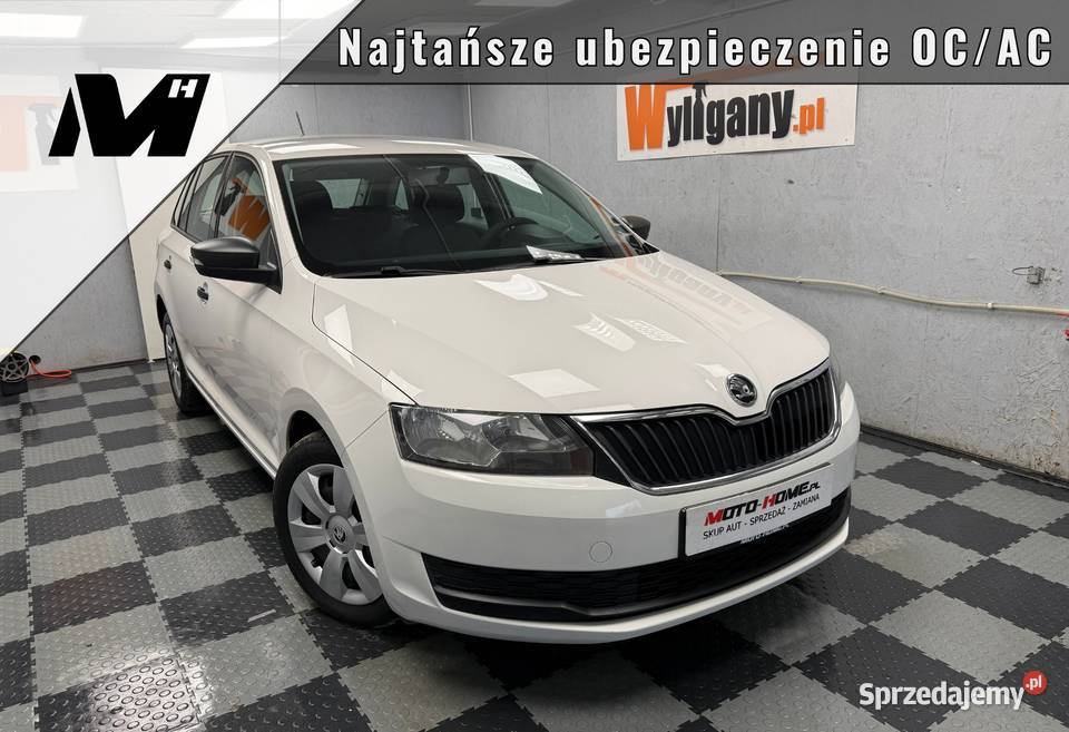 Skoda RAPID 16TDI 5L100 salon pełna historia kupiony w polskim salonie Poznań sprzedam