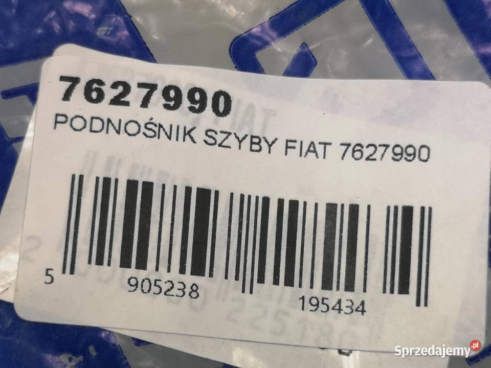 PODNOŚNIK SZYBY PRAWY PRZÓD FIAT UNO TURBO