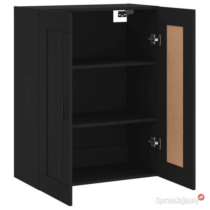 Szafka wisząca czarna 695x34x90 materiał Warszawa sprzedam
