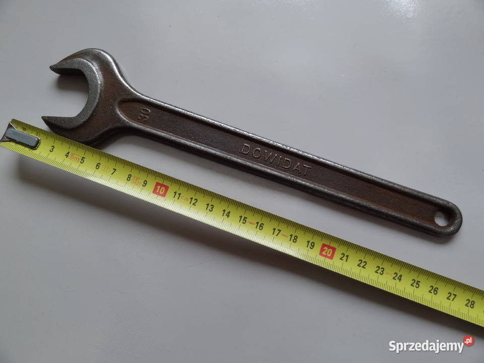 Klucz jednostronny płaski 30 mm zachodniopomorskie Szczecin sprzedam