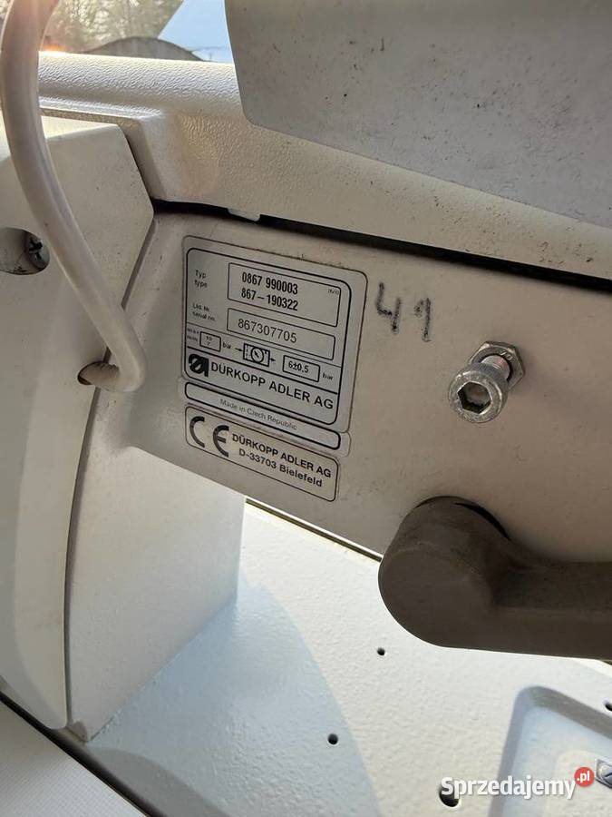 Durkopp Adler 867 GOLD maszyna do szycia automat mazowieckie Łaskarzew sprzedam
