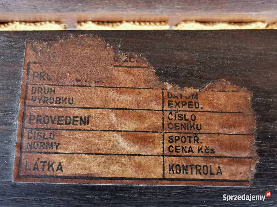 Fotel Art Deco Kropek Koelka Czechosłowacja lata Pogórze