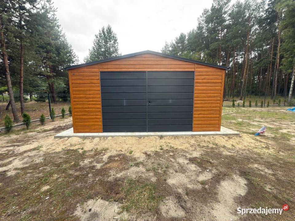 Garaż Blaszany 5x6 producent wiata hala brama do pomorskie sprzedam