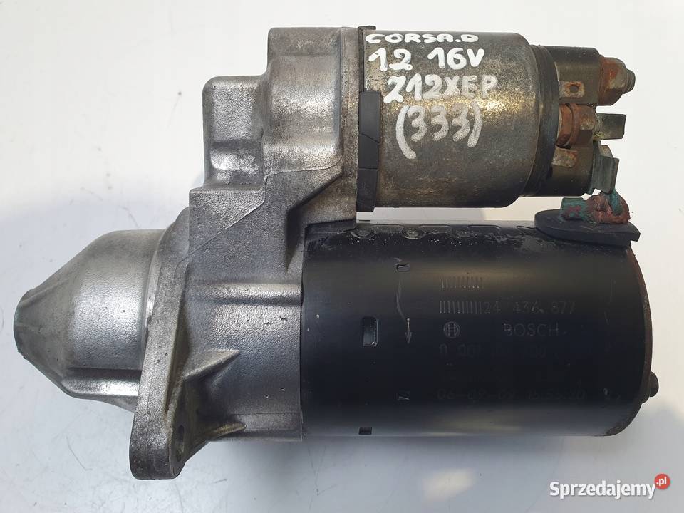 ROZRUSZNIK Opel Corsa D 12 14 16V 0001107408 Układ elektryczny silnika Chełm