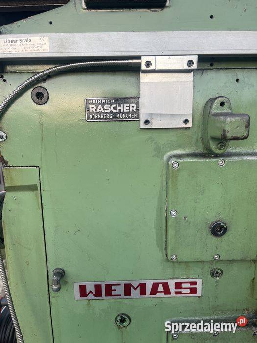 Frezarka uniwersalna WEMAS FM23 z odczytem Tuliszków sprzedam