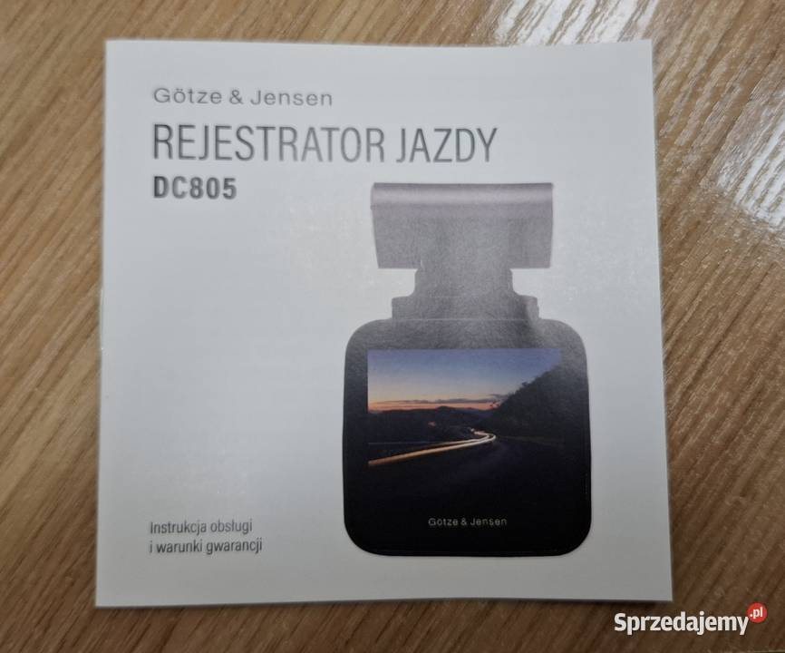 Wideorejestrator GTZE JENSEN DC805 nowy dolnośląskie Wrocław