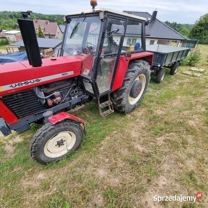 Ursus 902 zestaw ciągnik rolniczy przyczepa Auto Ursus Gwda Wielka sprzedam
