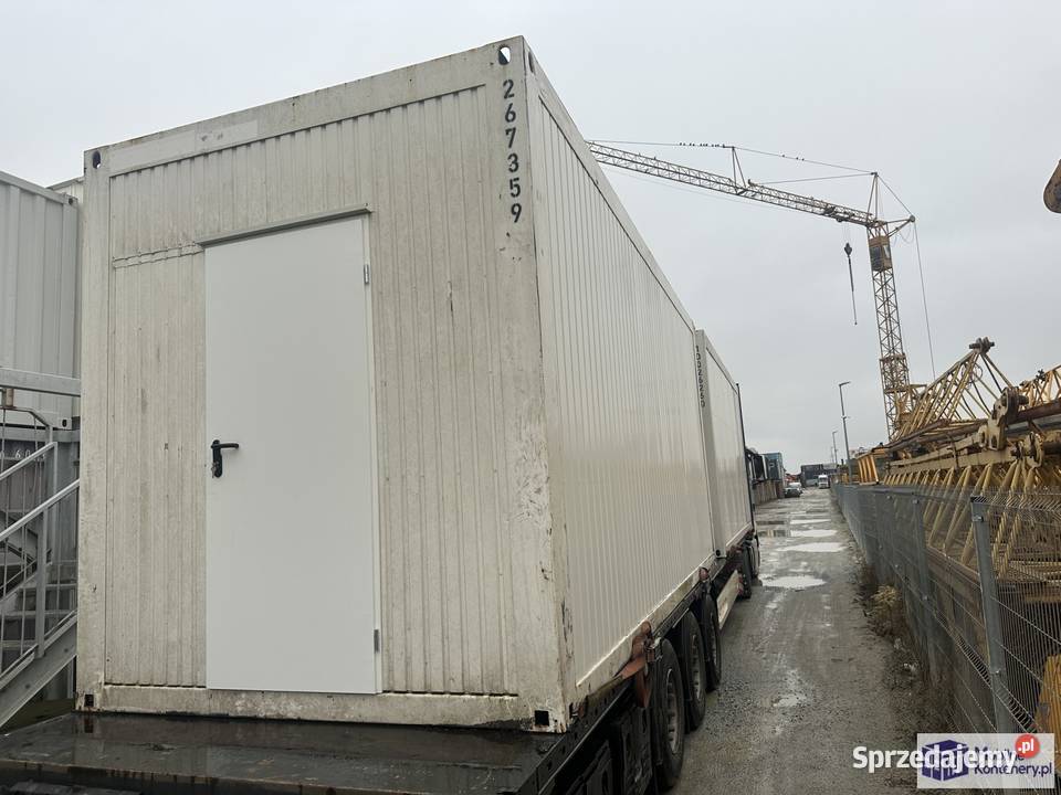 KONTENER BIUROWY SZATNIA ZAPLECZE BUDOWY 256 dolnośląskie Wrocław sprzedam