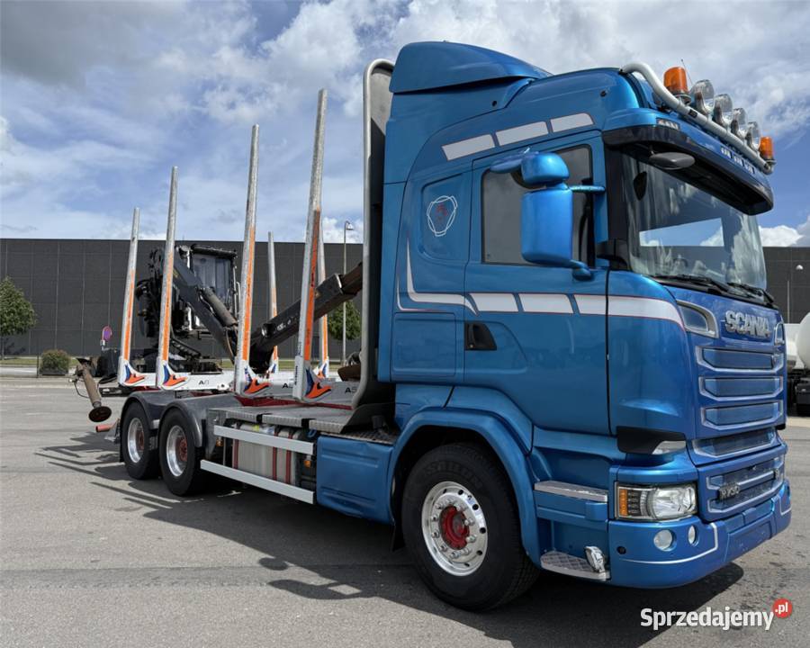 Ciezarowy do przewozu drzewa drewna 6x4 Scania Warszawa