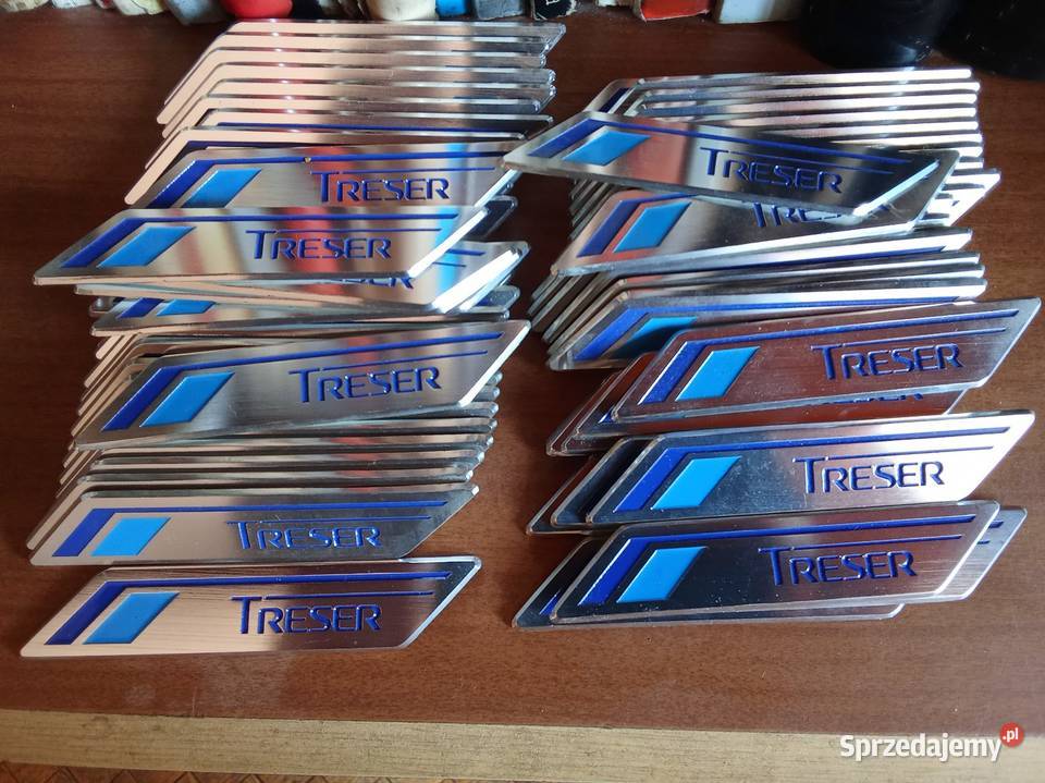 EMBLEMAT LOGO TRESER AUDI VW NOWE ORGINAL Kamieniec Wrocławski