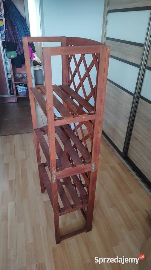 Stojak regał drewniany 140cm Braniewo