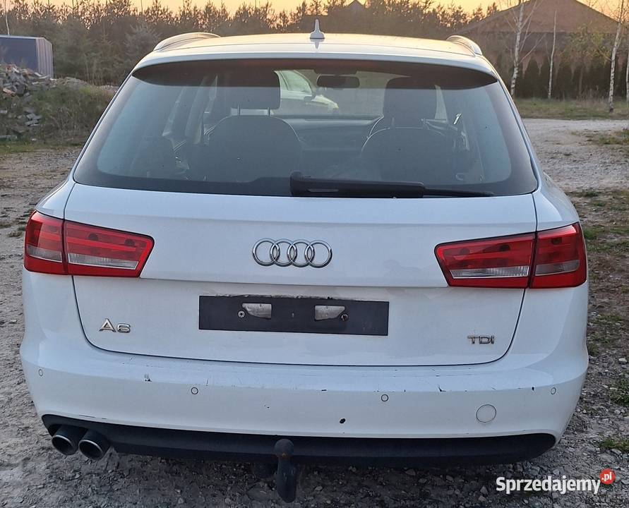 AUDI A6 C7 KOMBI LY9C ZDERZAK KLAPA ĆWIARTKA łódzkie Łosieniec