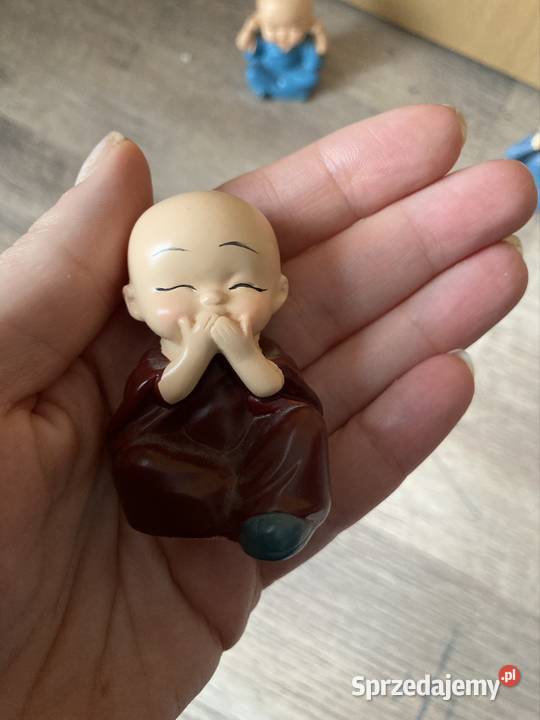 Figurki małego buddy nie widzę nie słyszę nie mazowieckie Warszawa